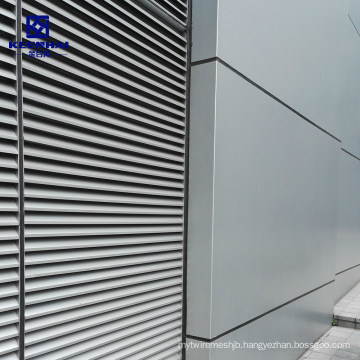 Aluminum Window Screen Slats Profile Louver